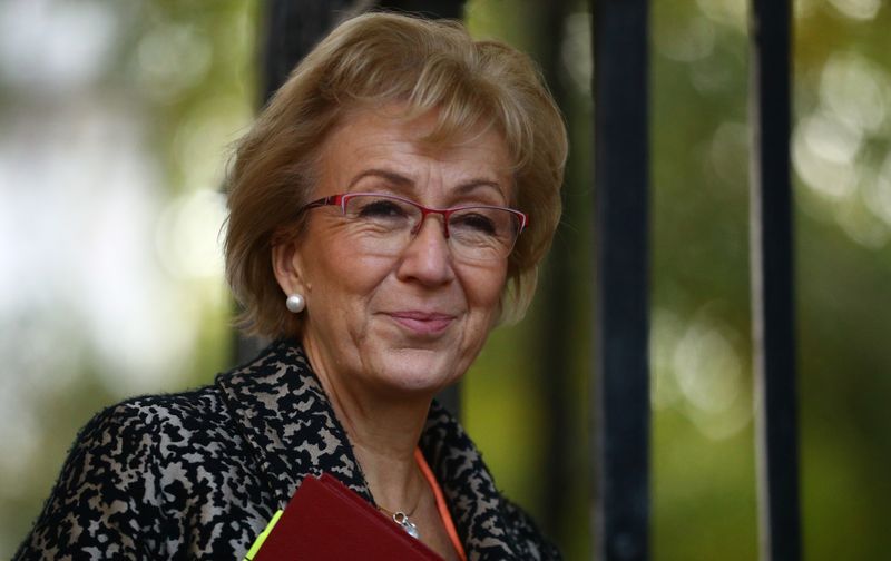 © Reuters. Andrea Leadsom, ministra dos Negócios do Reino Unido