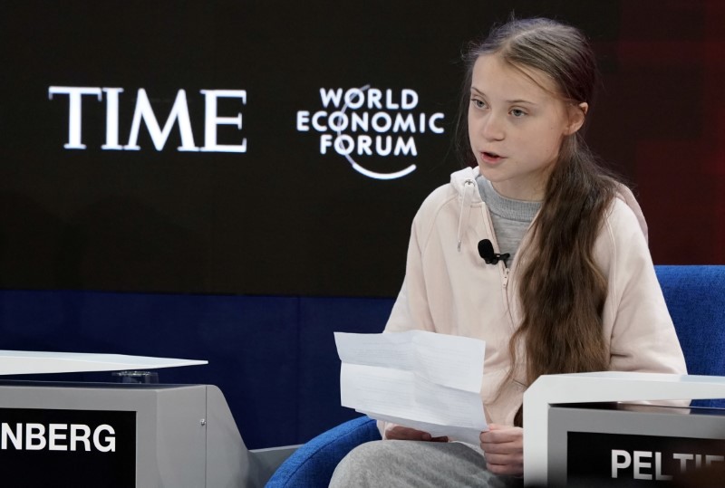 © Reuters. Foro Económico Mundial 2020 en Davos