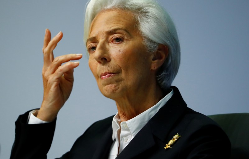 Política monetária do BCE não está no piloto automático, diz Lagarde à Bloomberg TV