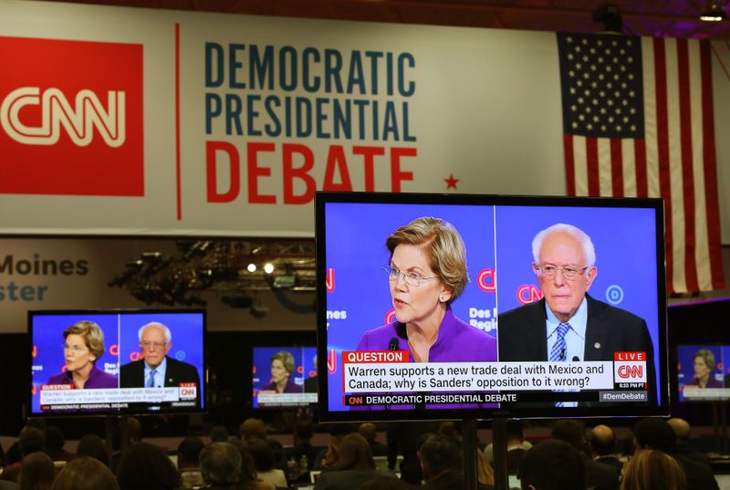 Sanders grabs lead in Iowa race as support for Warren drops: New York Times