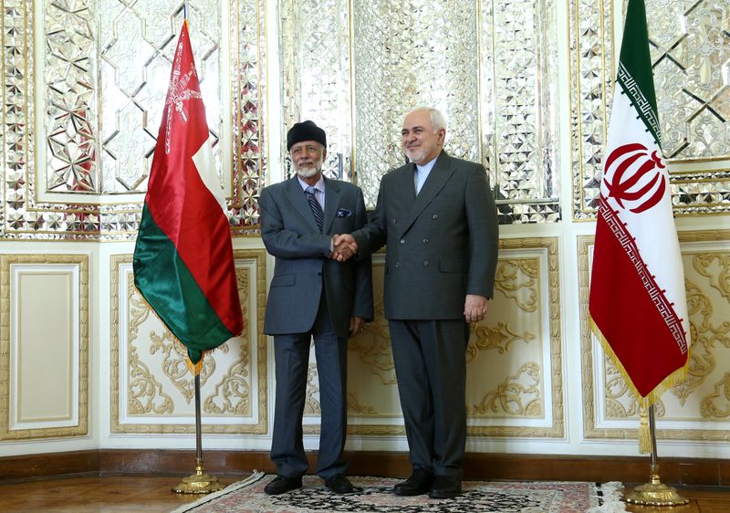 Oman's foreign minister meets Iran's foreign minister Zarif: Tweet