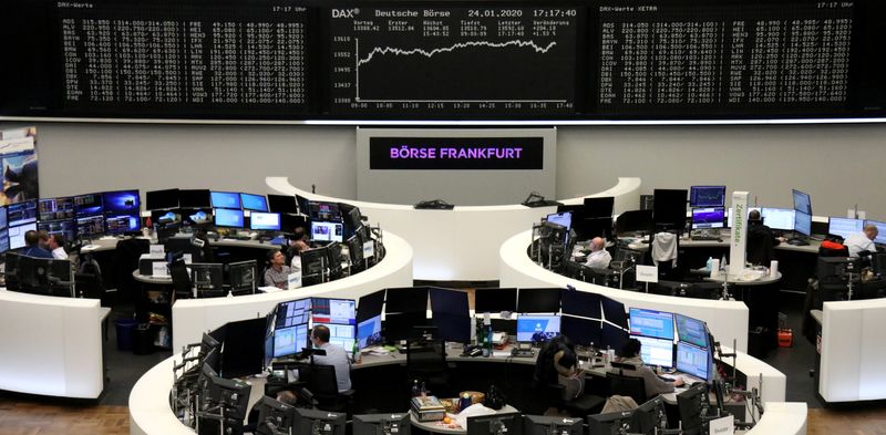 European shares slump as coronavirus fears worsen