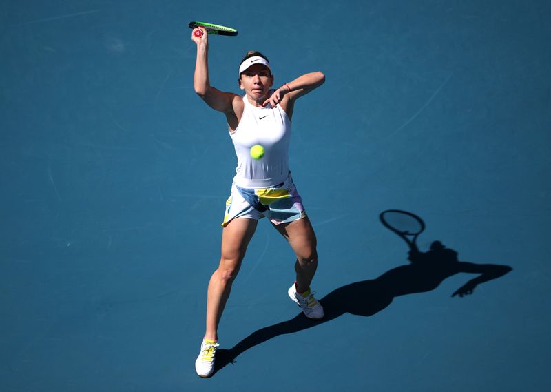 Muguruza y Halep muestran su poderío y pasan a cuartos en Australia