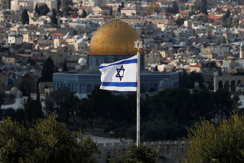 © Reuters. ＩＳ、イスラエル攻撃呼び掛け　トランプ氏の中東和平案をけん制