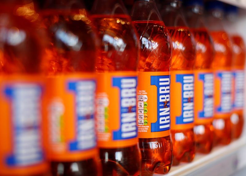 Irn-Bru maker A.G. Barr sees annual profit at top end of market view