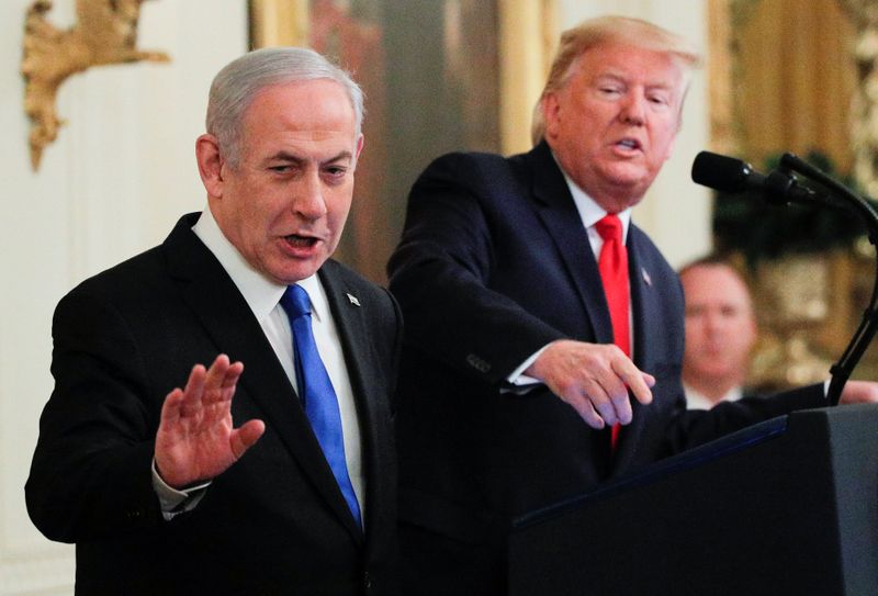 Netanyahu diz que plano de Trump para Oriente Médio é &quot;caminho para paz duradoura&quot;