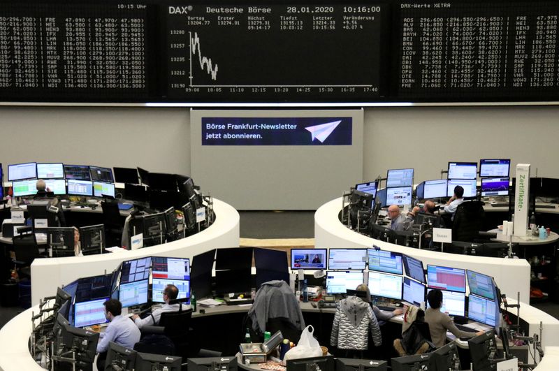 Bank stocks lift European shares