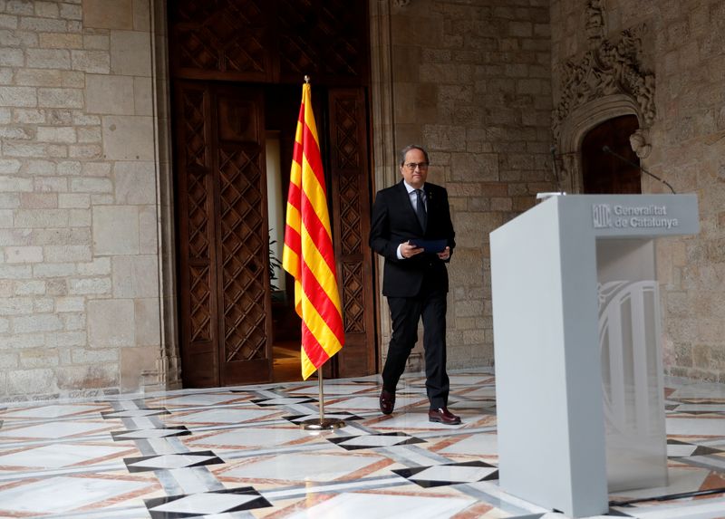 Catalunha deve ter eleição regional antecipada em novo impasse para Espanha