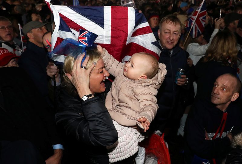 © Reuters. Britain leaves EU on Brexit day