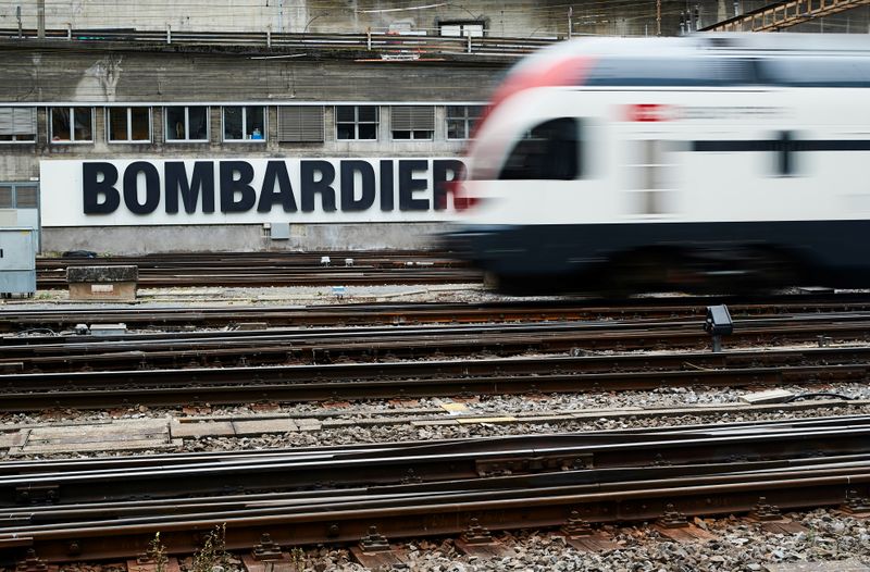 Bombardier in talks to sell business-jet unit to Textron: WSJ