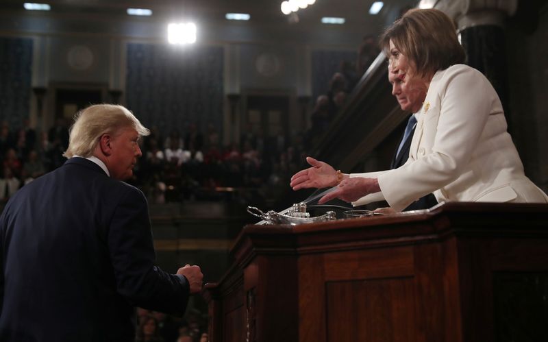 © Reuters. U.S. President Trump delivers State of the Union address at the U.S. Capitol in Washington