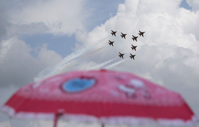 シンガポール航空ショー、中国空軍が参加へ