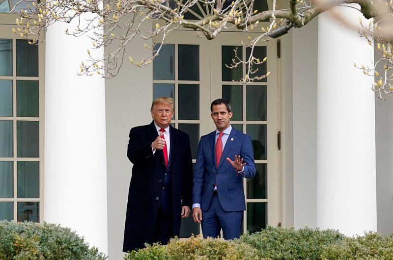 Trump recibe en la Casa Blanca a líder opositor venezolano Juan Guaidó