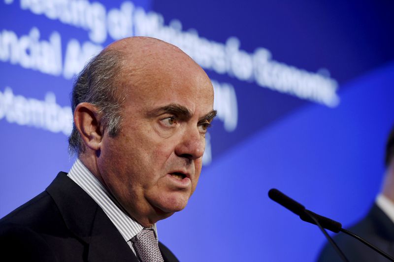 Europe needs to rebalance bank buffer rules: de Guindos