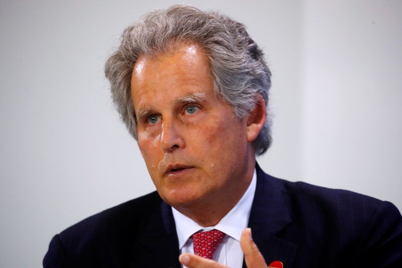 © Reuters. IMF's Acting Managing Director Lipton attends news conference after meeting at Chancellery in Berlin