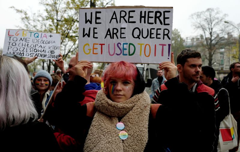 Un activista se propone avergonzar a las poblaciones polacas con LGBTfobia
