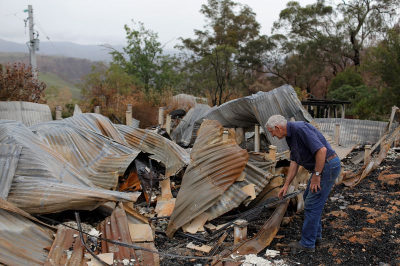 In fire-hit rural Australia, climate debate burns deep