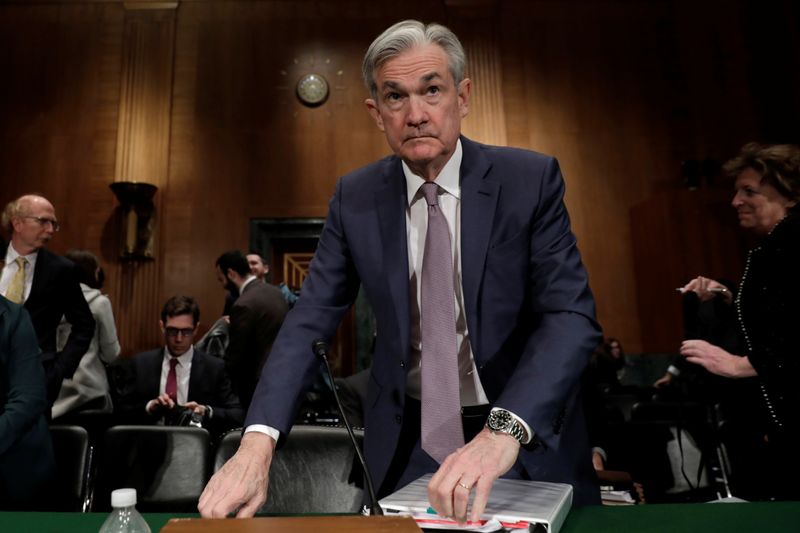 © Reuters. Chairman do Federal Reserve, Jerome Powell