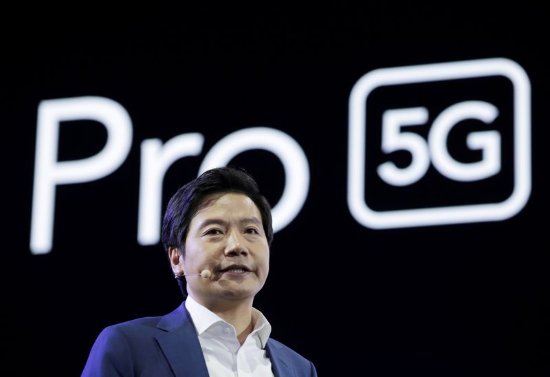 © Reuters. Xiaomi founder and CEO Lei Jun attends a product launch event of Xiaomi Mi9 Pro 5G in Beijing