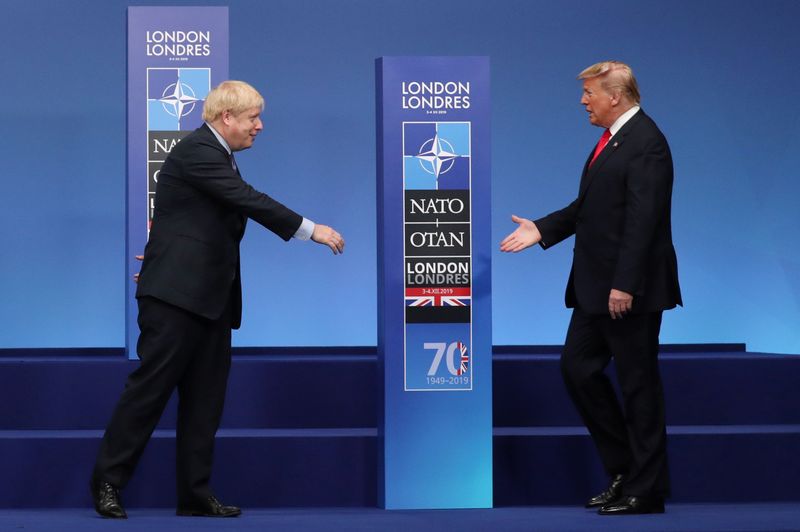 © Reuters. 英首相、トランプ氏との会談を6月に延期　国内課題を優先＝英紙