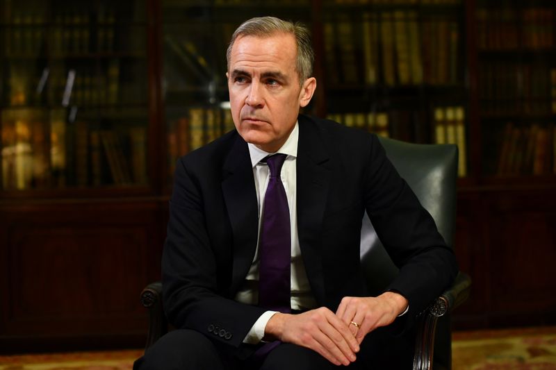 © Reuters. Mark Carney, Governor of the Bank of England, poses for a portrait in London