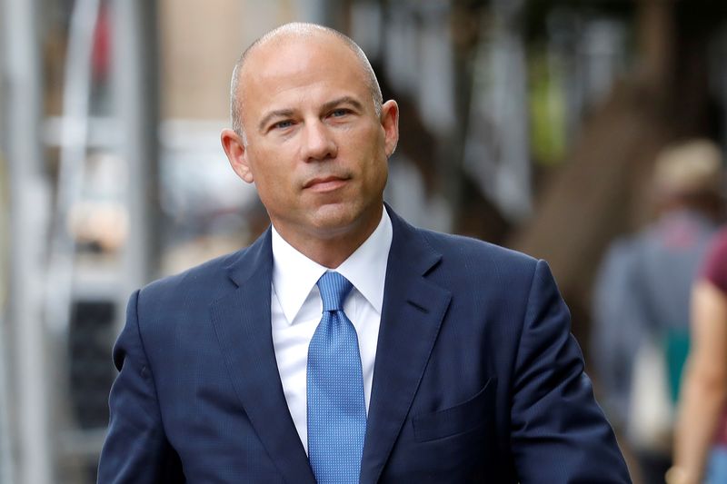 © Reuters. FILE PHOTO: Attorney Michael Avenatti arrives at United States Court in the Manhattan borough of New York City