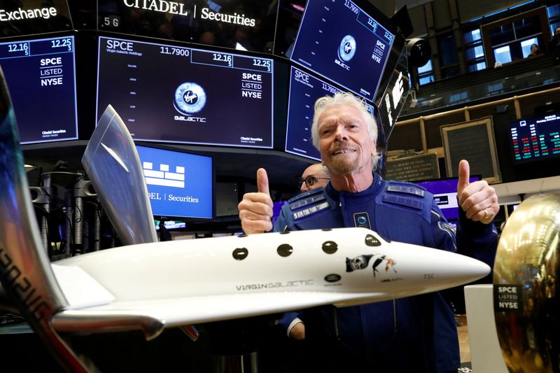 Virgin Galactic's stock soars, fueled by retail investors