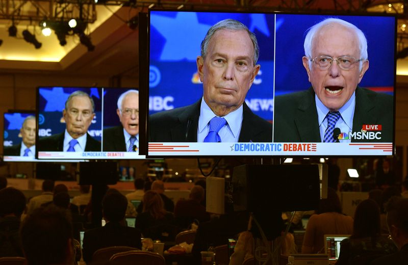 Bloomberg comes under bruising attack at Democratic presidential debate in Nevada