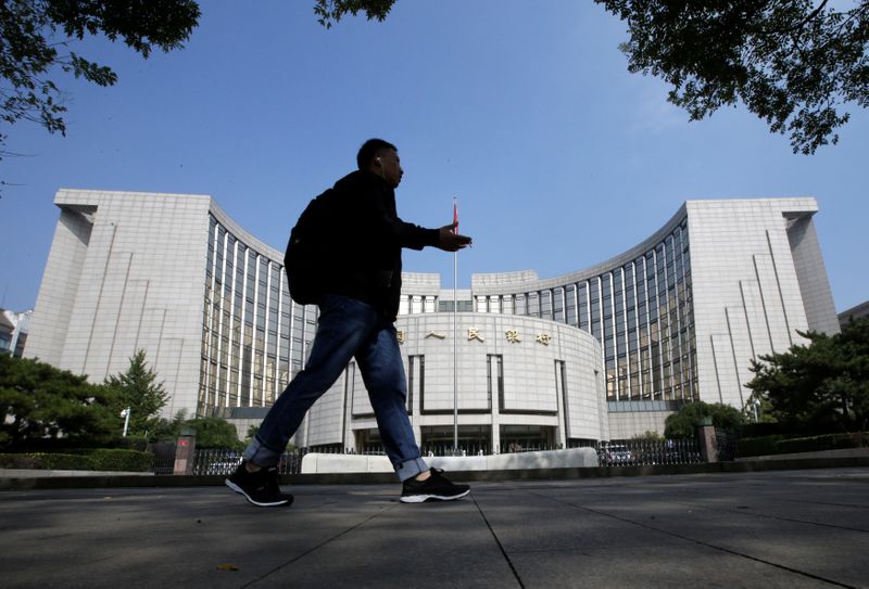 © Reuters. 中国新規融資、1月は3.34兆元　過去最高更新