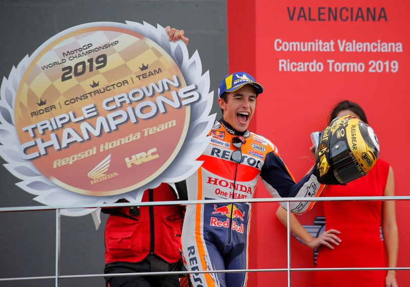 © Reuters. FILE PHOTO: MotoGP - Valencia Grand Prix