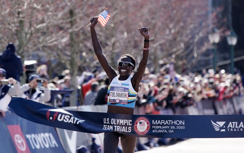 © Reuters. Track and Field: US Olympic Team Trials Marathon