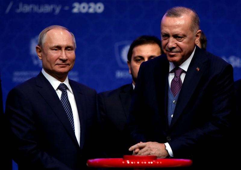 الكرملين يأمل عقد لقاء بين بوتين وأردوغان في موسكو مطلع مارس