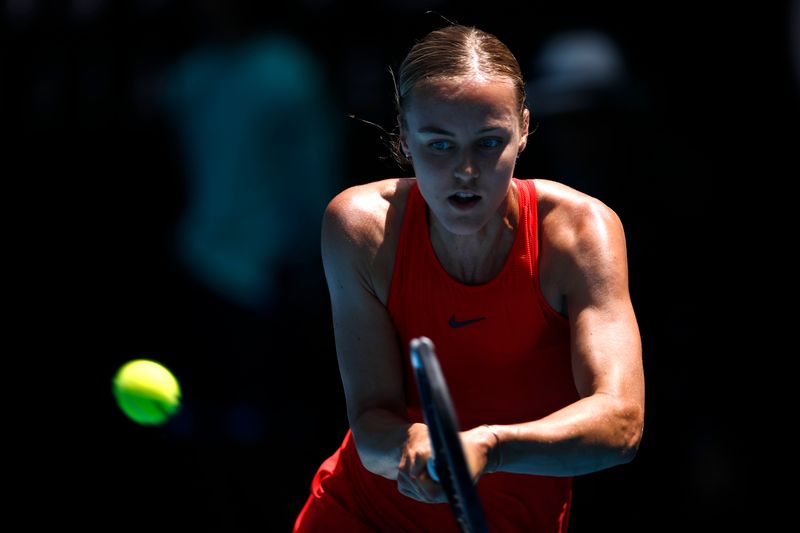 © Reuters. Tennis - Australian Open - First Round