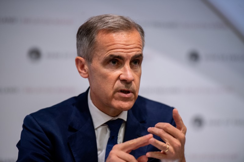 © Reuters. Presidente do banco central britânico, Mark Carney