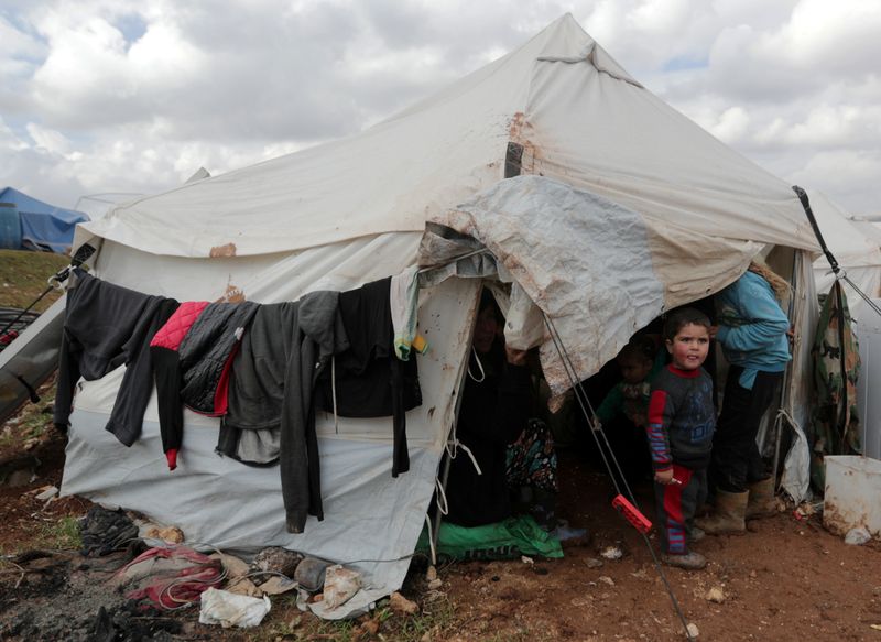 © Reuters. مسؤول بالأمم المتحدة: الاحتياجات طغت على الموارد في عملية الإغاثة بإدلب