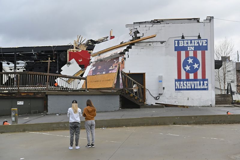 米テネシー州の竜巻で25人死亡、民主党予備選は一部で投票時間延長