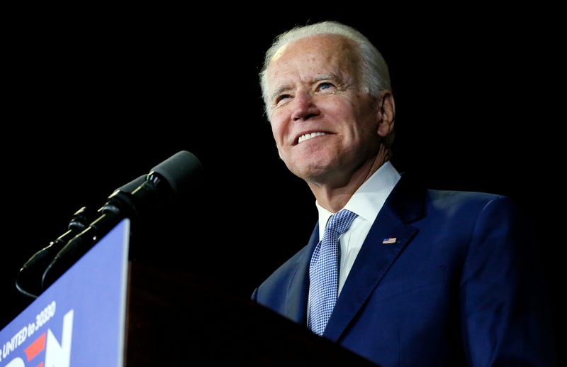 Joe Biden's Super Tuesday success could help calm coronavirus-rocked market