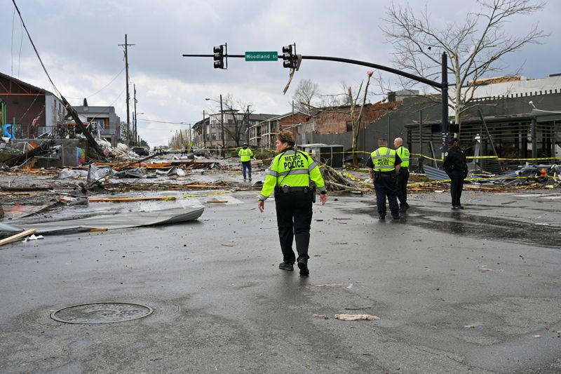 After deadly tornadoes, Tennessee rescue teams search for survivors