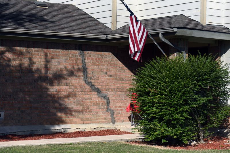 © Reuters. FILE PHOTO:  A home is seen at Lackland Air Force Base in San Antonio