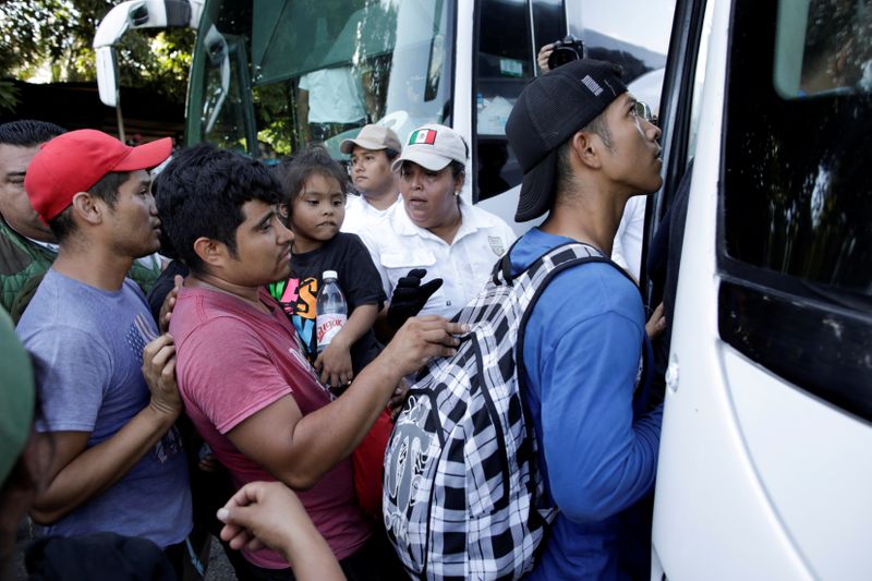 Stranded in southern Mexico, migrants struggle to make U.S. court dates