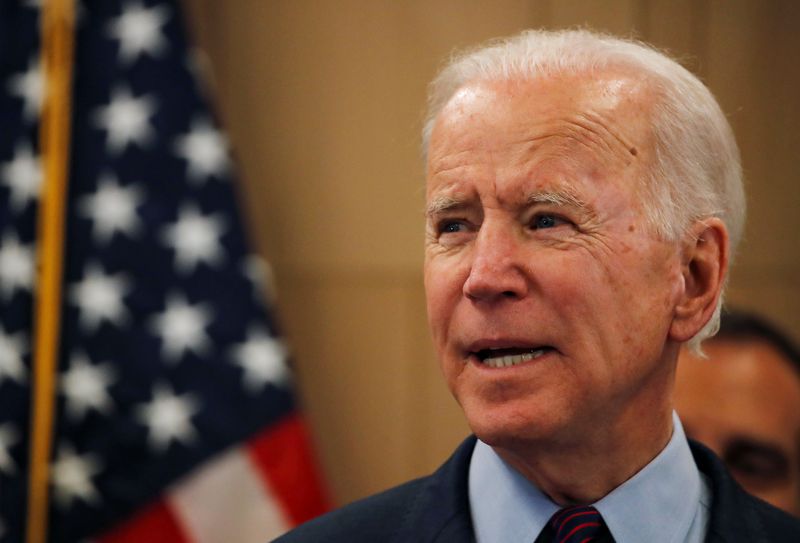 Biden says his U.S. presidential campaign has raised about $22 million in five days