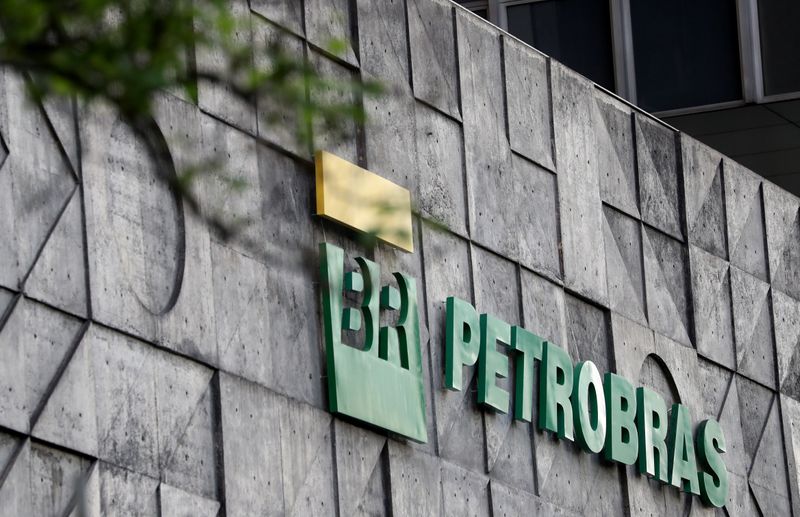 © Reuters. Logo da Petrobras