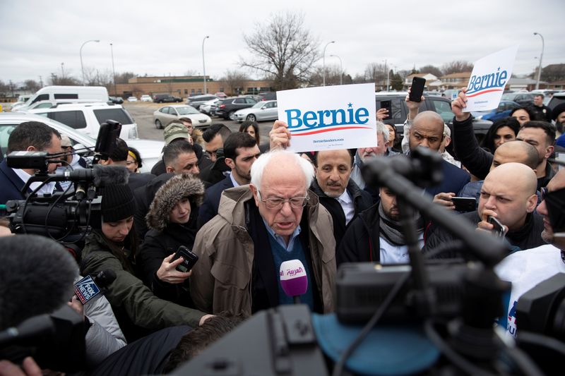 Bernie Sanders cancels Cleveland rally over coronavirus concerns