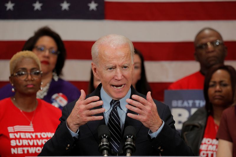 U.S. candidate Biden ramps up spending on Facebook ads