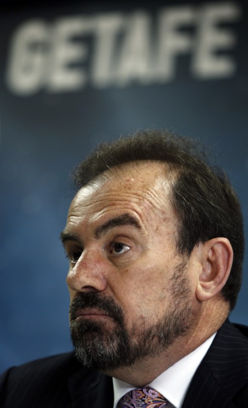 © Reuters. خيتافي الإسباني يؤكد أنه لن يسافر لمواجهة ميلان