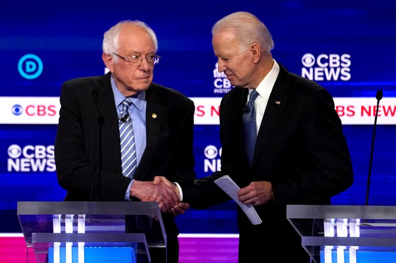 Debate oferecerá a Biden e Sanders chance de sanar divisões do Partido Democrata