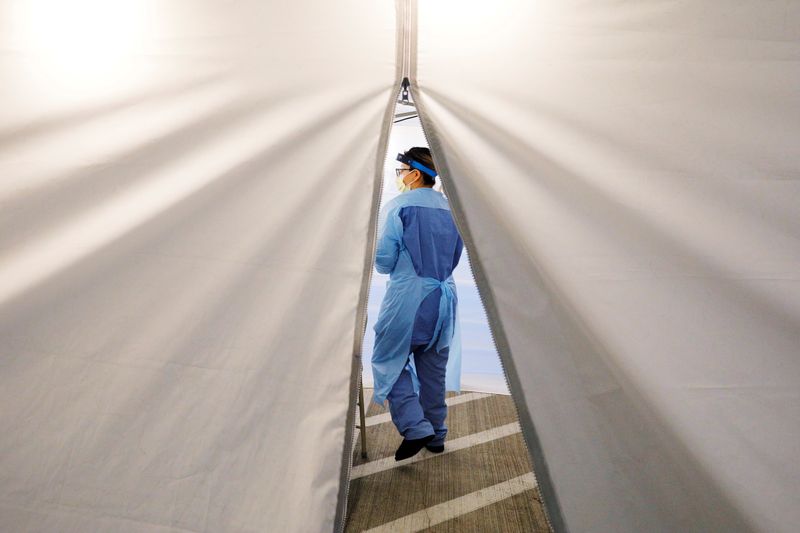 U.S. hospitals say coronavirus school closures add to staffing pressure
