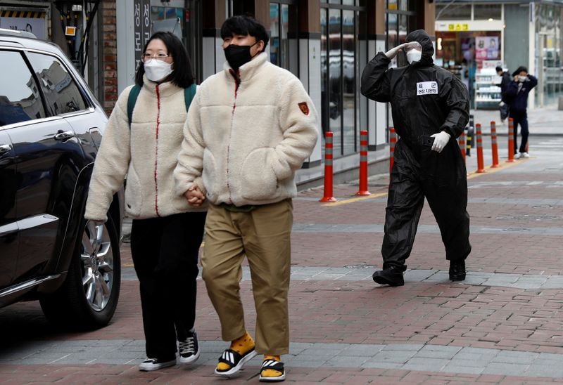 韓国、新型コロナの新規感染者は74人　前日から若干減少