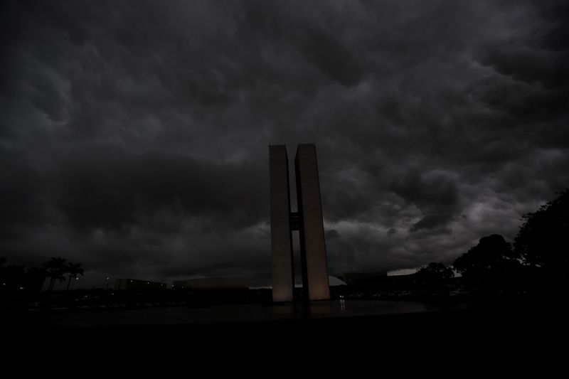 © Reuters. Vista do Congresso, em Brasília