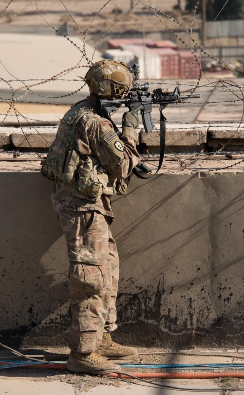 التحالف بقيادة أمريكا يوقف تدريب القوات العراقية بسبب كورونا